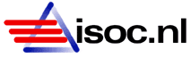 Het logo van ISOC.nl anno 1997